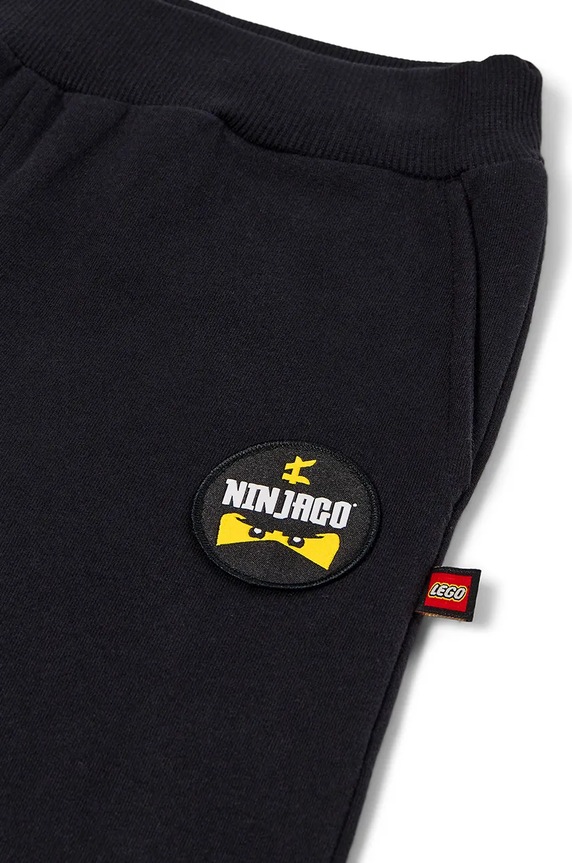Lego gyerek pamut melegítőnadrág LWPHILO 603 fekete 12011289