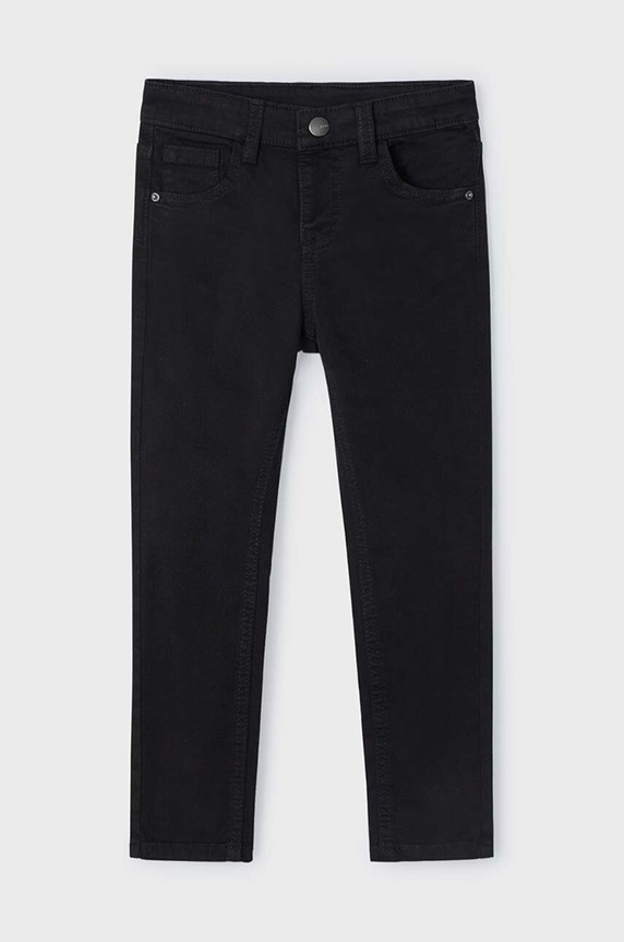 Mayoral pantaloni copii slim fit basic panza negru 517.5B.Mini.9BYH