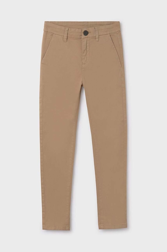 Mayoral pantaloni copii 530.7A.Junior.9BYH bej AW24