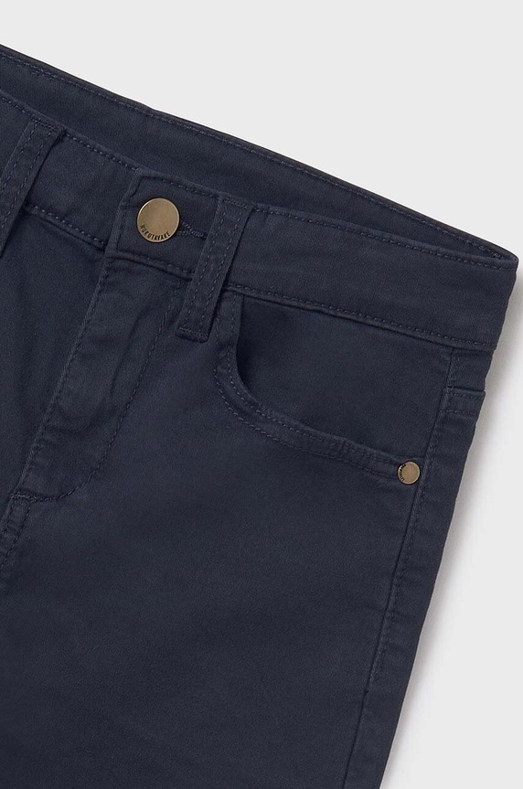 Παιδικό παντελόνι Mayoral slim fit basic 582.7C.Junior.9BYH σκούρο μπλε AW24