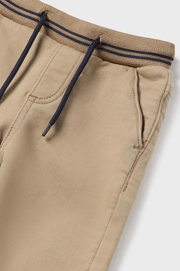 CHLAPEC Kojenecké kalhoty Mayoral jogger serża soft 2536.3E.Baby.9BYH béžová