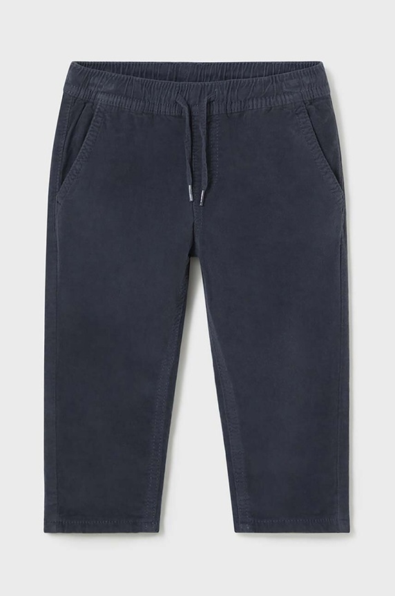 Mayoral spodnie dziecięce tkanina granatowy 2537.3E.Baby.9BYH