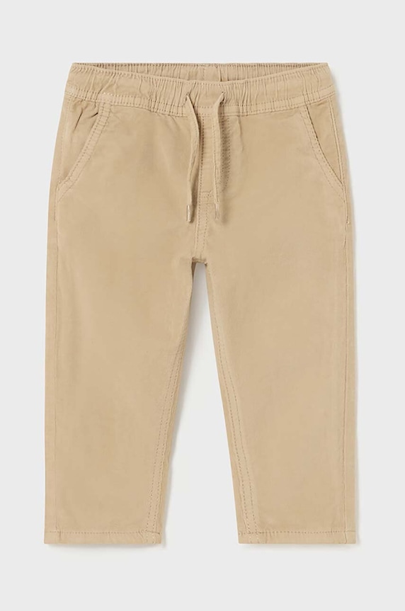 Mayoral pantaloni copii panza bej 2537.3E.Baby.9BYH