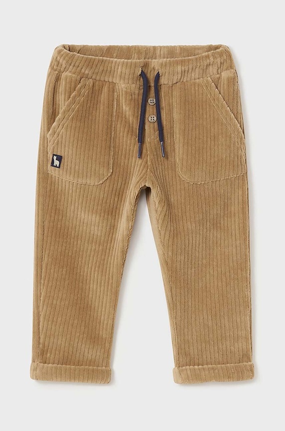 Dječje hlače Mayoral 2542.3F.Baby.9BYH smeđa AW24