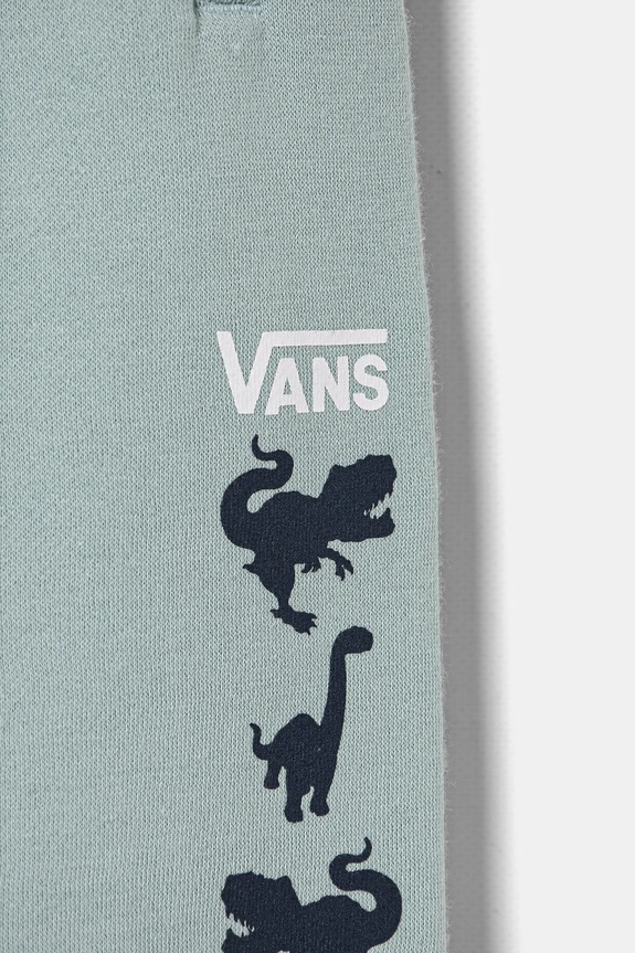Dječaci Dječji donji dio trenirke Vans KD Dino Pant VN000JS2M8I1 tirkizna