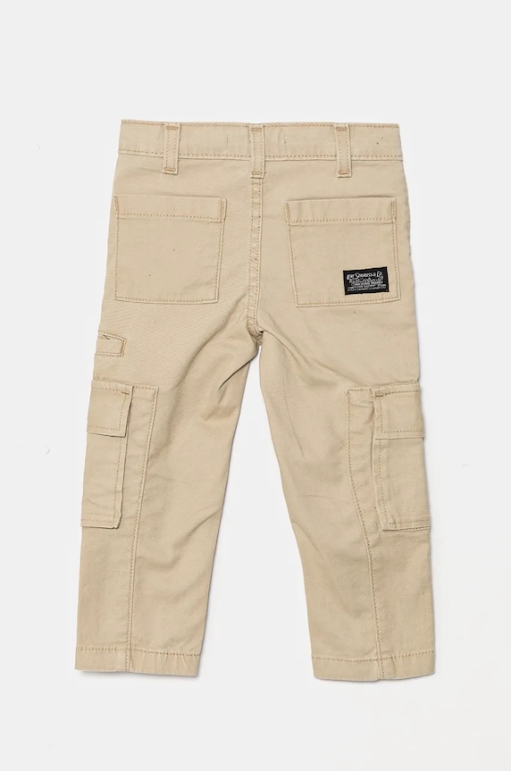 Levi's pantaloni copii REGULAR TAPER CARGO 8EL222 bej AW24