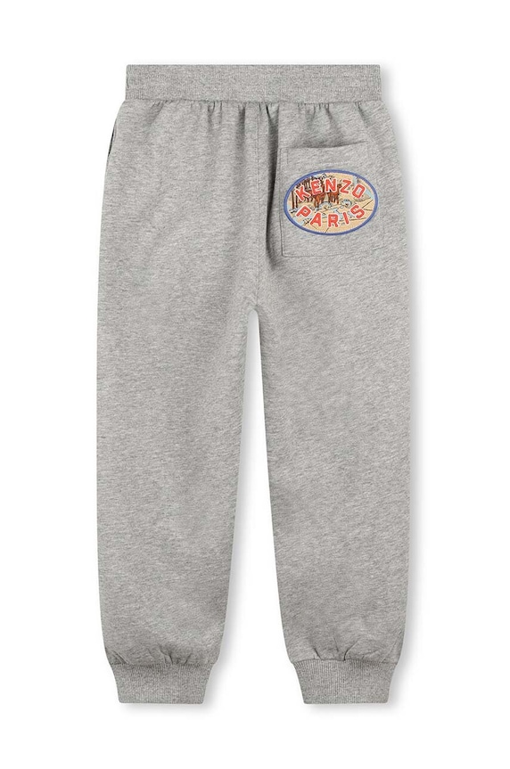 Chłopiec Kenzo Kids spodnie dresowe dziecięce K60793. szary