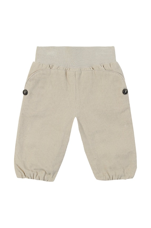 Tartine et Chocolat pantaloni de bumbac pentru copii TZ22060.60.74 bej AW24