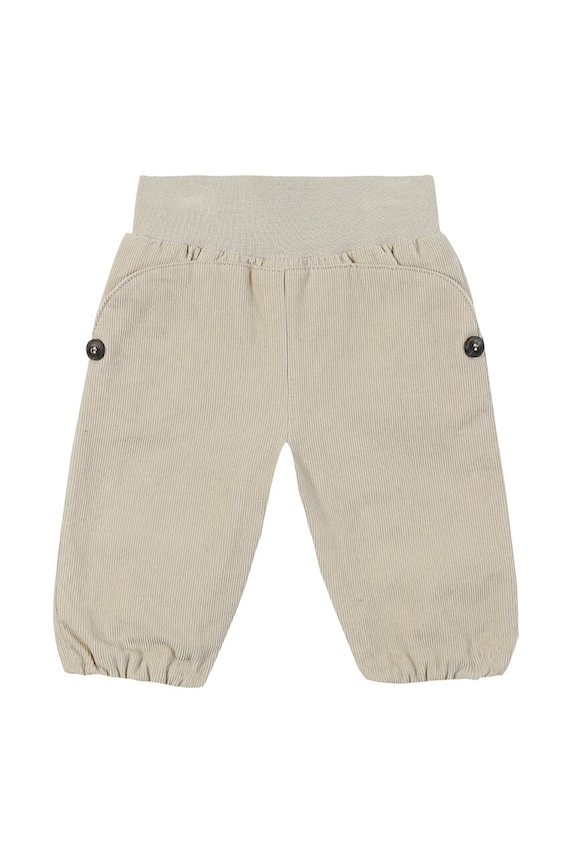 Tartine et Chocolat pantaloni de bumbac pentru copii TZ22060.60.74 bej AW24