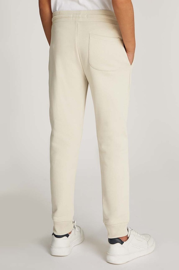 Calvin Klein Jeans spodnie dresowe bawełniane dziecięce REGULAR JOGGER IU0IU00681.128.176.9BYH