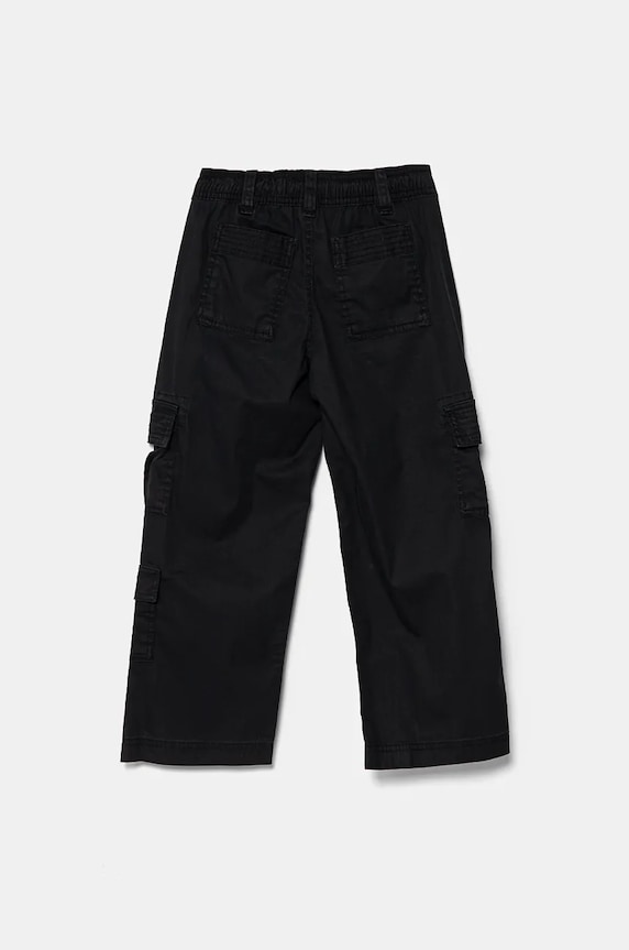 Abercrombie & Fitch pantaloni copii KI230.4019 negru AW24