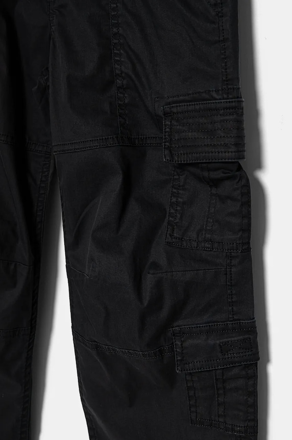Băieți Abercrombie & Fitch pantaloni copii KI230.4019 negru