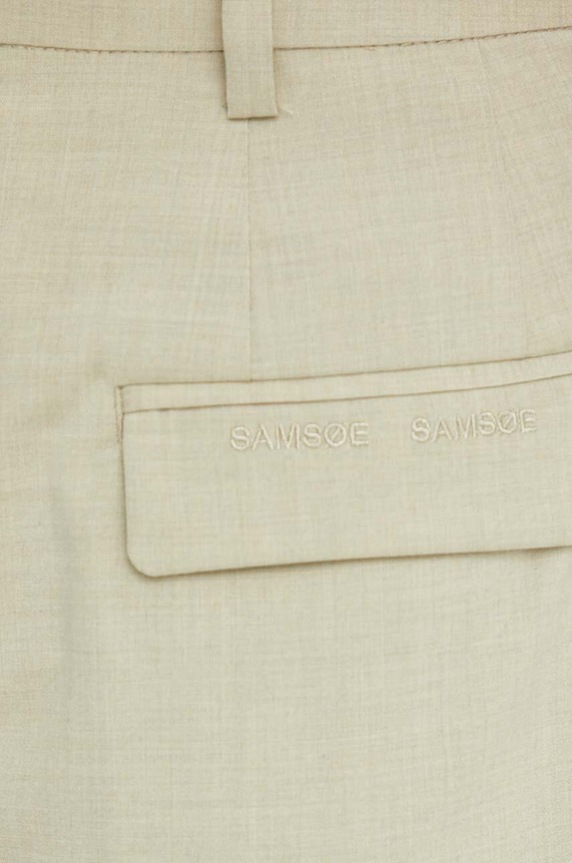 Samsoe Samsoe nadrág SALUZY zöld F24200070