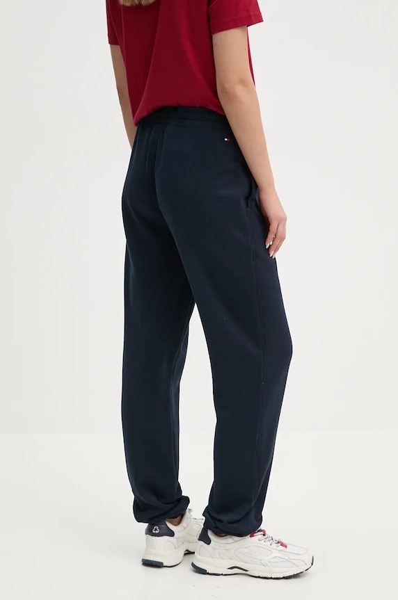 Oblečení Bavlněné tepláky Tommy Hilfiger WW0WW42718 námořnická modř