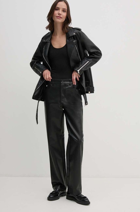 Kalhoty Calvin Klein Jeans J20J223548 černá AW24