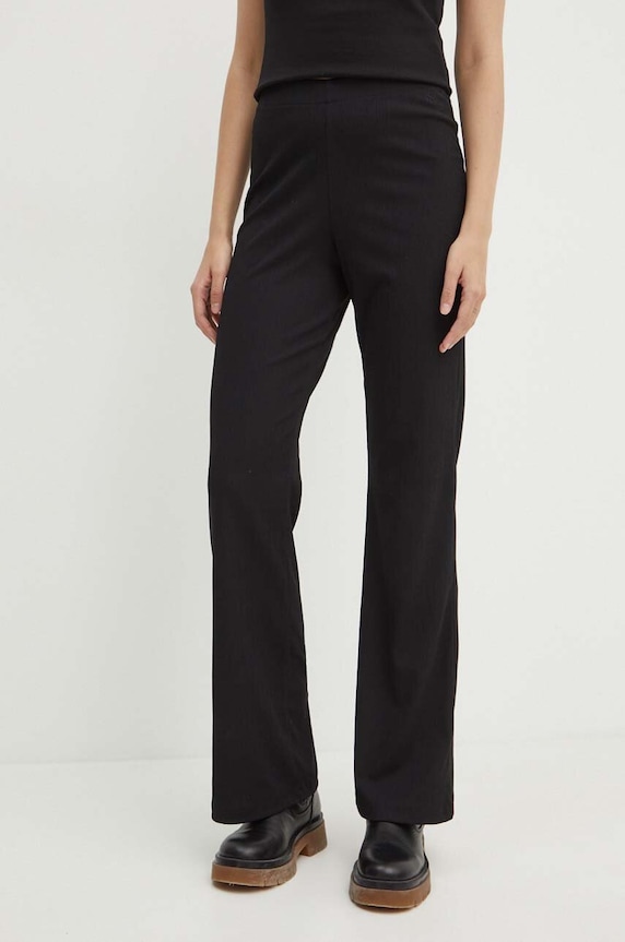 Παντελόνι Calvin Klein Jeans με ελαστάν μαύρο J20J223594
