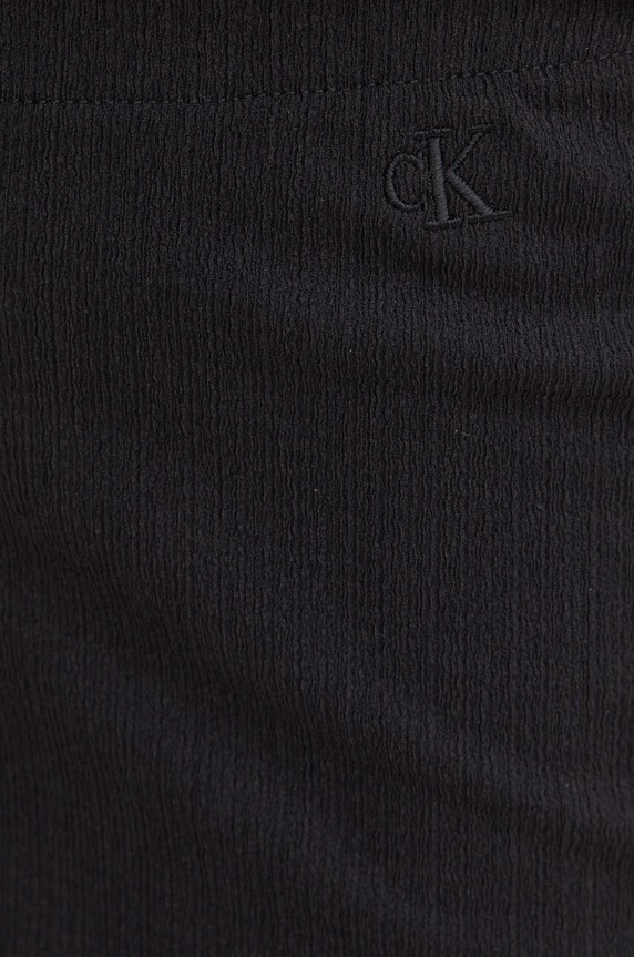 Παντελόνι Calvin Klein Jeans μαύρο J20J223594