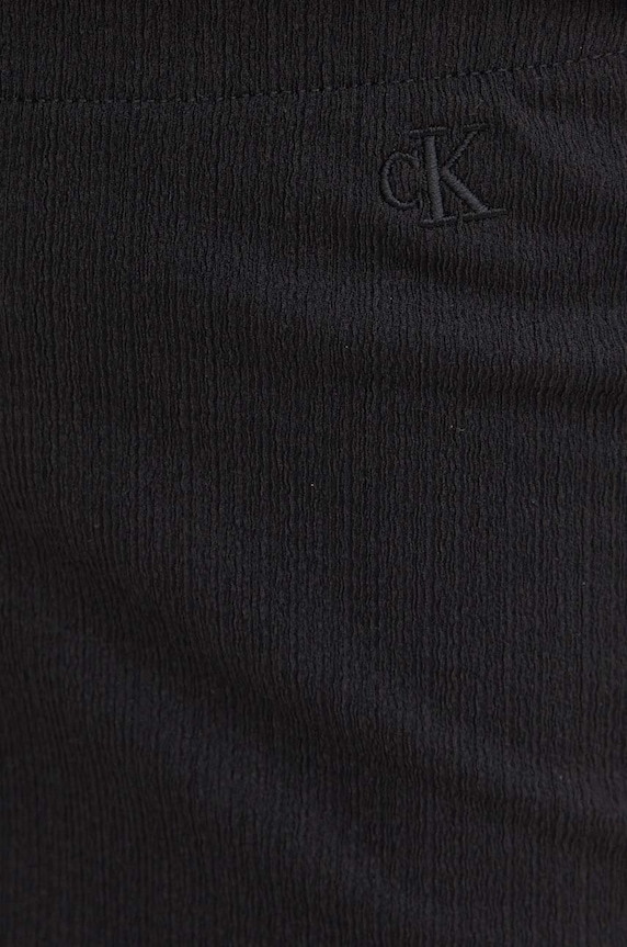 Παντελόνι Calvin Klein Jeans μαύρο J20J223594