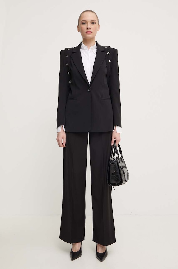 Kalhoty Patrizia Pepe 8P0615.A106 černá AW24