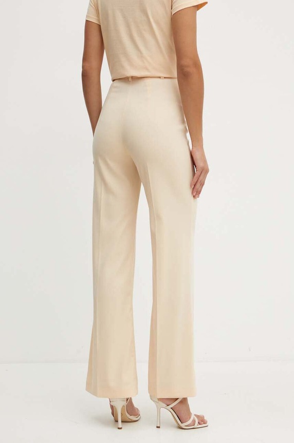 Ruházat Patrizia Pepe nadrág 8P0653.A6F5 bézs