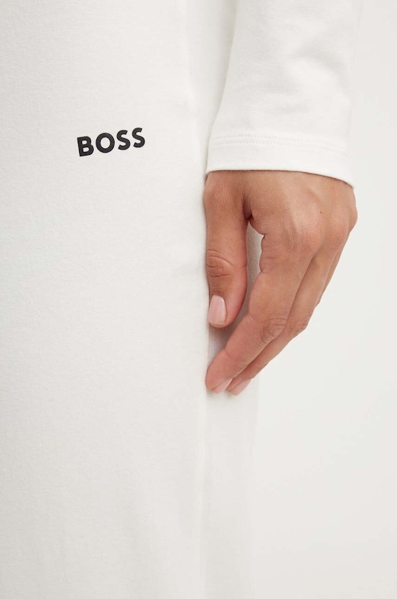 Nohavice BOSS CI Pants béžová 50520148