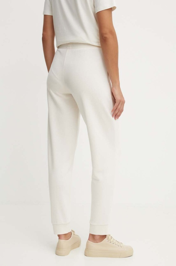 Îmbrăcăminte BOSS pantaloni de loungewear pentru femei CP Stripe Pants Cuff 50524759 bej