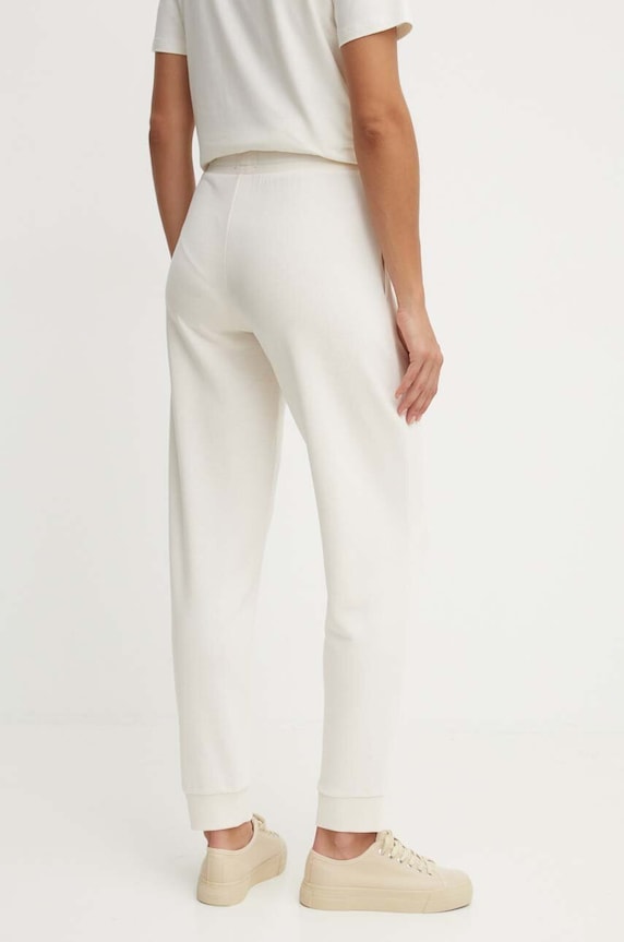 Îmbrăcăminte BOSS pantaloni de loungewear pentru femei CP Stripe Pants Cuff 50524759 bej