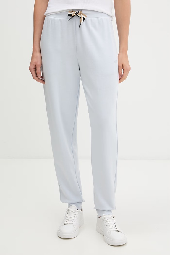 BOSS Pantaloni de loungewear de damă CP Stripe Pants Cuff albastru 50524759