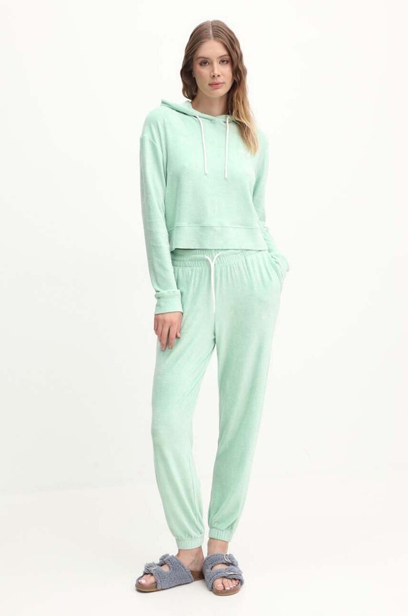 HUGO spodnie dresowe 50518177 zielony AW24