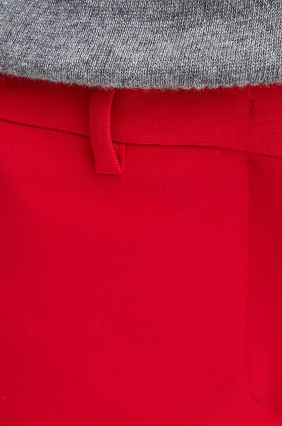 MSGM pantaloni rosu 3741MDP01.247621