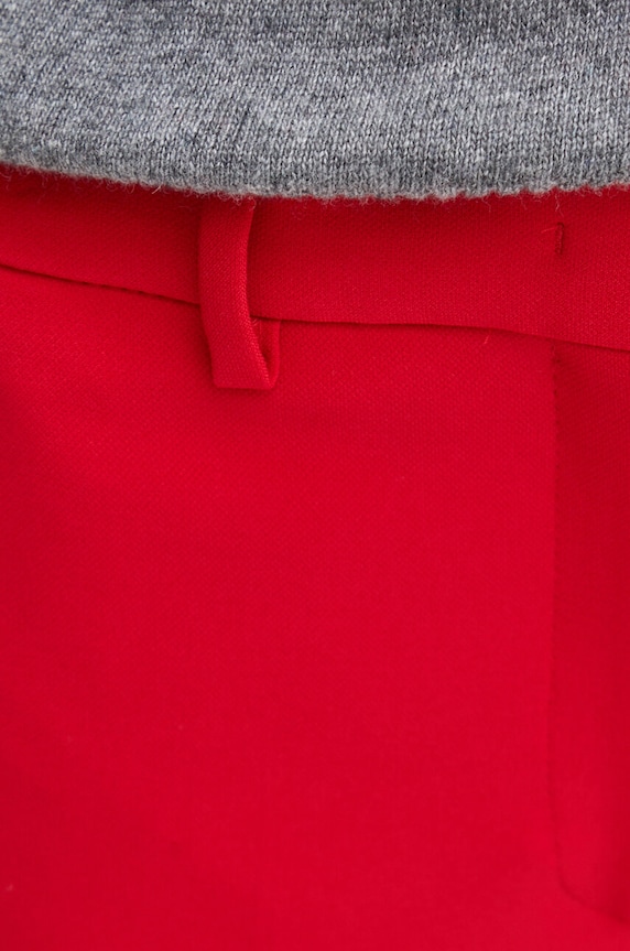 MSGM pantaloni rosu 3741MDP01.247621