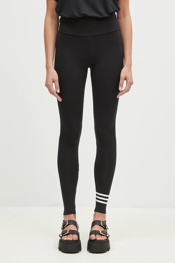 Легінси adidas Originals Neuclassics Tight трикотаж чорний IW5611