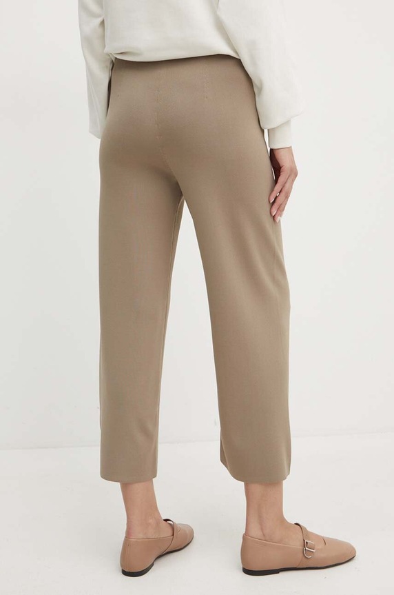 Odzież Max Mara Leisure spodnie 2426336017600 beżowy