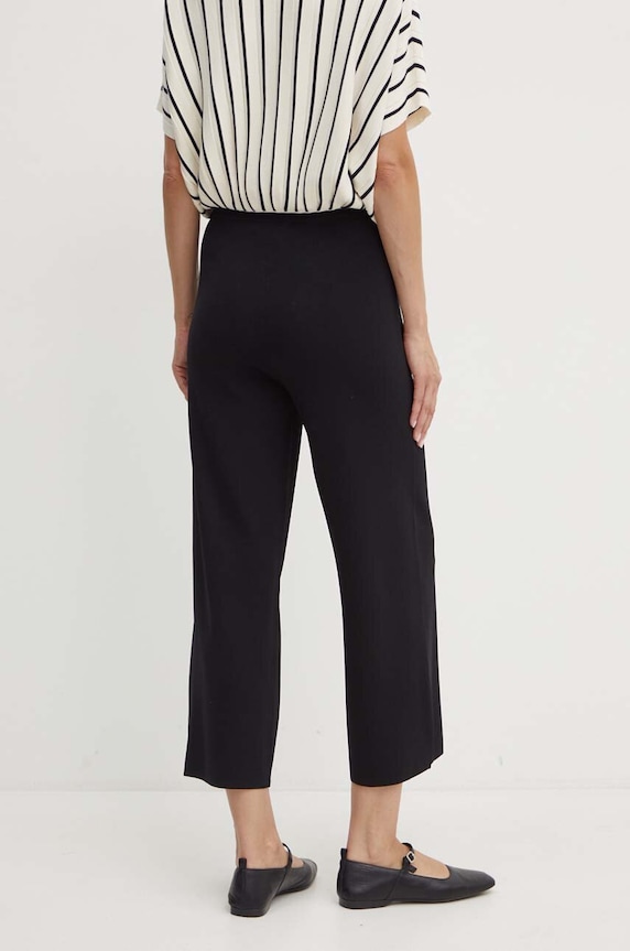 Odzież Max Mara Leisure spodnie 2426336017600 czarny