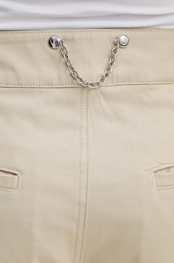 Moschino Jeans pantaloni de bumbac bej 0311.8219