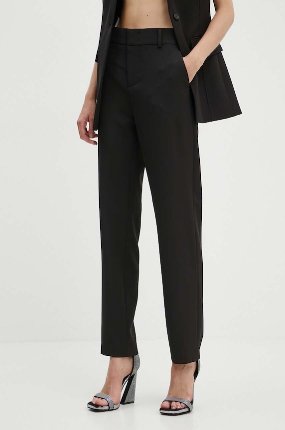 Nohavice Moschino Jeans s elastanom čierna 0332.8227