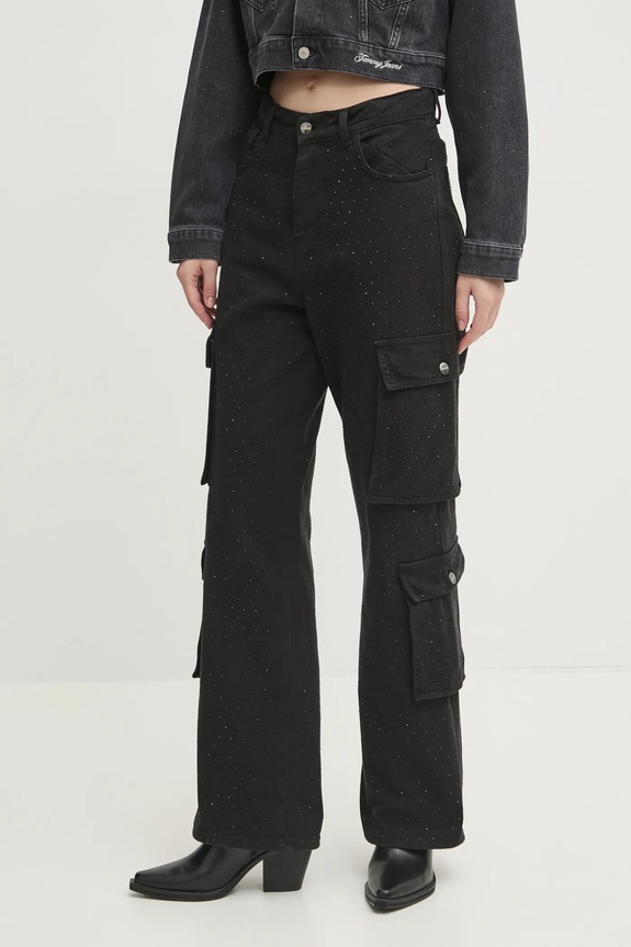 Barrow jeansi negru F4BWWOPA123