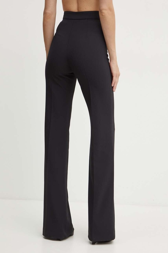 Ρούχα Παντελόνι Elisabetta Franchi PAT3546E2 μαύρο