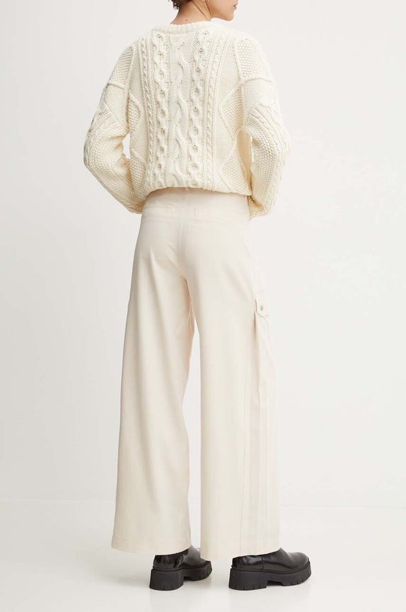 Odzież Karl Lagerfeld Jeans spodnie 245J1002 beżowy