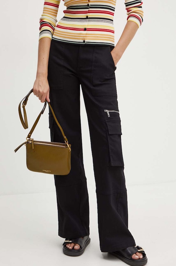 Παντελόνι MAX&Co. 2426136021200 μαύρο AW24
