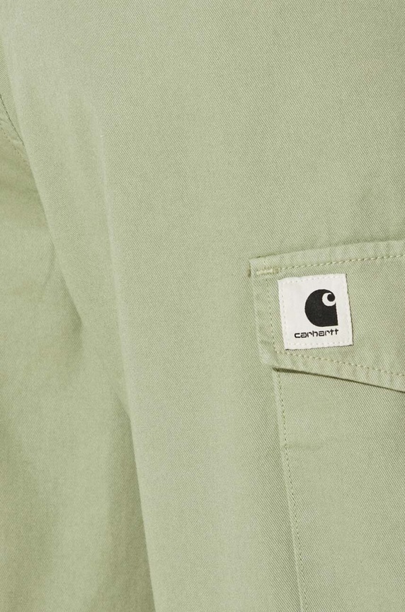 Carhartt WIP pantaloni in cotone Collins Pant I029789.29MGD verde