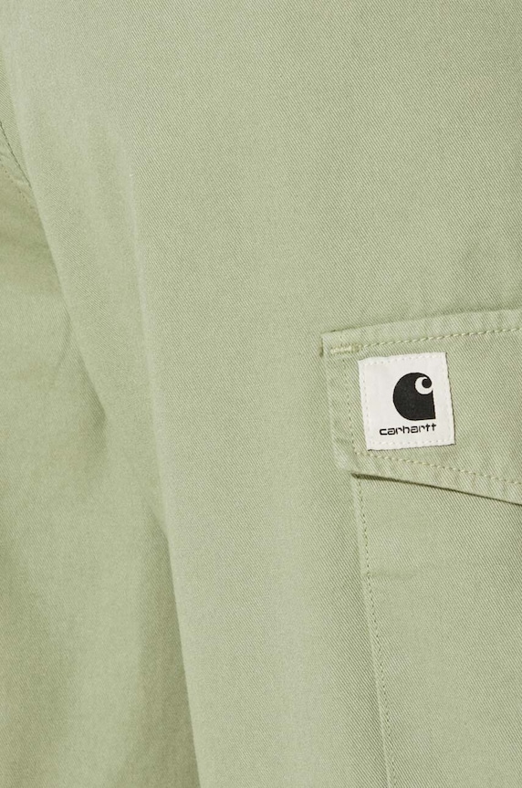 Pamučne hlače Carhartt WIP Collins Pant I029789.29MGD zelena