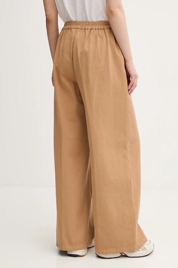 Odjeća Pamučne hlače United Colors of Benetton 4DUKDF01B smeđa