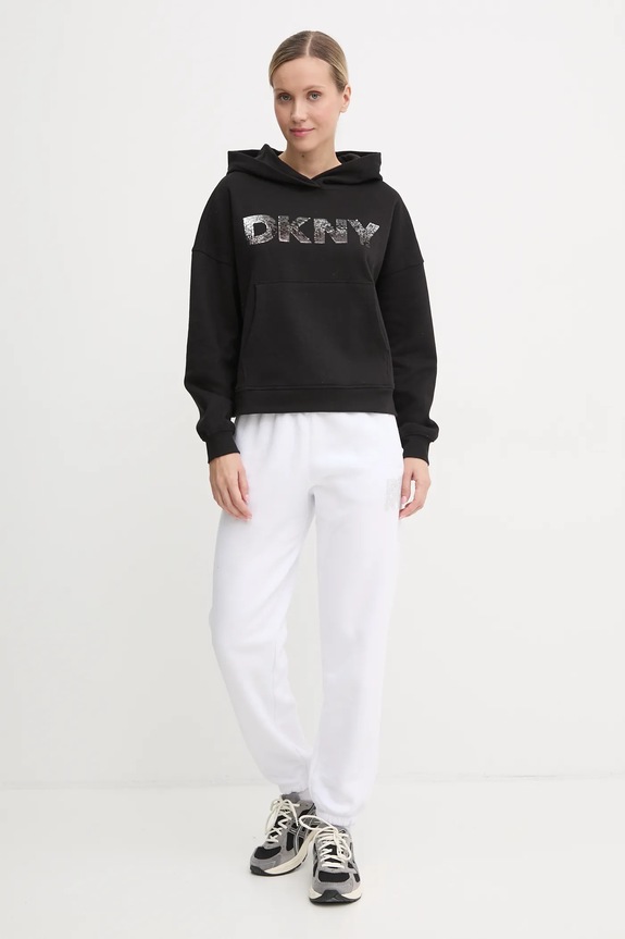 Dkny spodnie dresowe DP4P3526 biały AW24