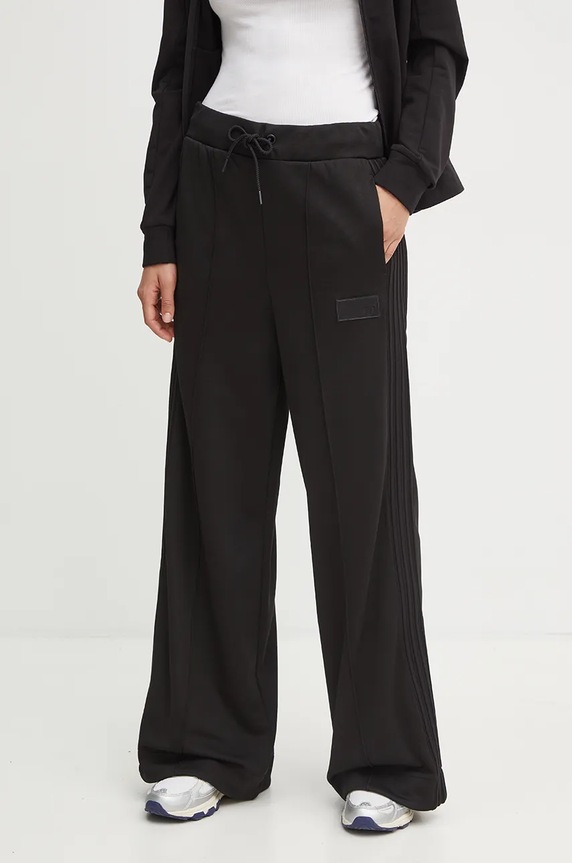 EA7 Emporio Armani melegítőnadrág sima fekete PJPXZ.6DUP03.1200