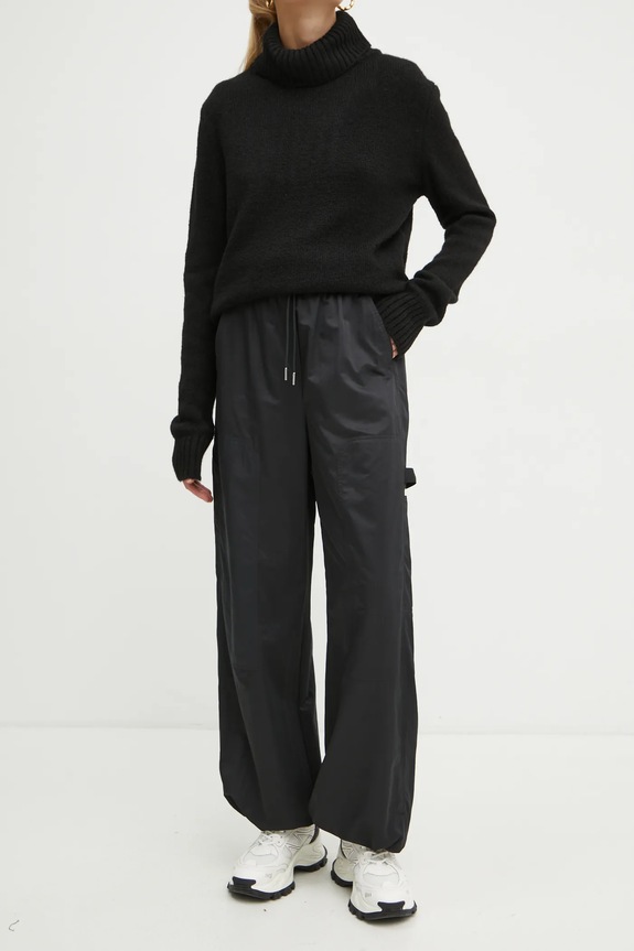 Marella pantaloni alta nero 2423136124200
