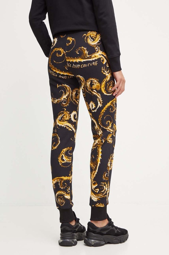 Ρούχα Βαμβακερό παντελόνι Versace Jeans Couture 77HAA310.FS171 μαύρο
