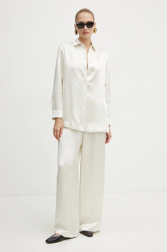 Панталон Max Mara Leisure 2426136018600 бежов AW24