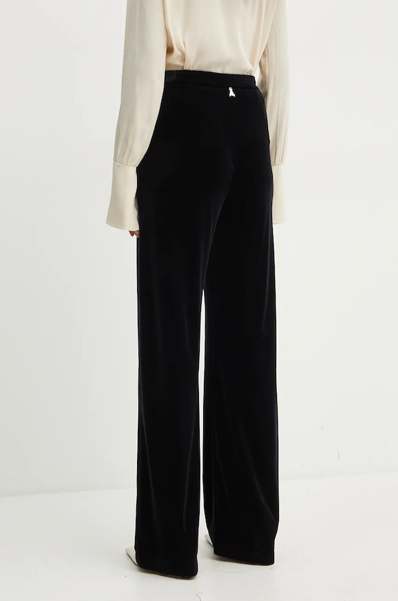 Îmbrăcăminte Patrizia Pepe pantaloni de catifea 2P1622.J230 negru