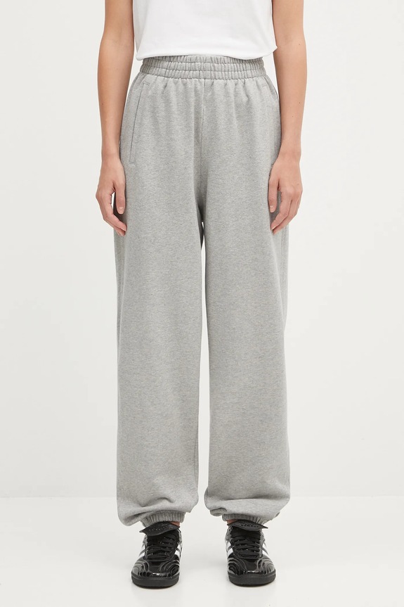 adidas Originals cotton joggers jersey gray IY4988